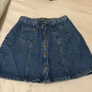 Urban outfitters denim skirt